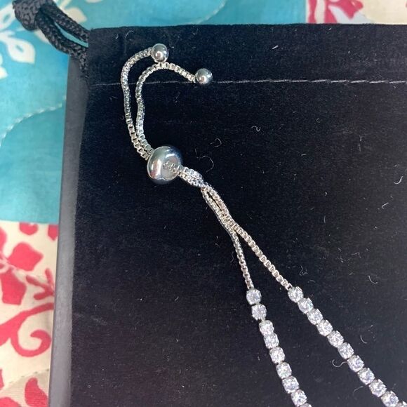 Tree Of Life Silver Cubic Zirconia Bracelet - Picture 4 of 5